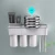 Import 2020 PP Plastic Wall-mounted Toothbrush Holder Automatic Toothpaste Dispenser unique Toothbrush Holder Suit from China