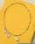 Import 2021 fashion holiday beach baroque freshwater pearl natural shell colorful beads 18k gold plating necklace choker from China
