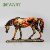 2021 Fashion Horse Interior Decoration Resin Art Home Luxury Technology Europe Animal Style For Resin Craft