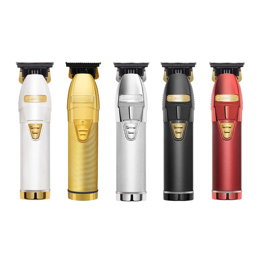 2021 Gold All Stainless Steel Body Sharp Teeth USB Charge Fast Heating High Rotating Speed Hair Trimmer