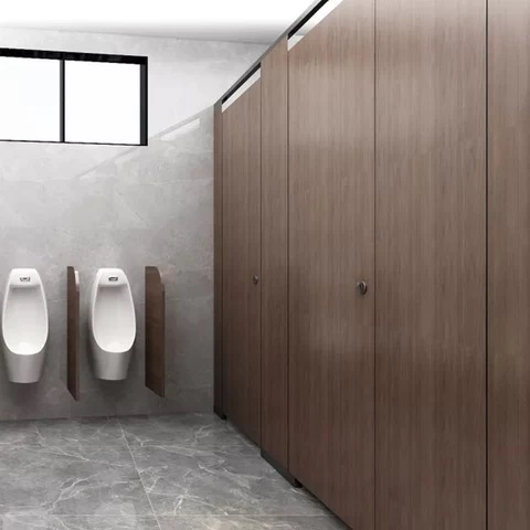 2021 Hot Sale Factory Supply HPL compact laminate board public toilet systems school toilet partition cubicle