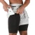Import 2021 new fashion men shorts pants  Workout Running Shorts 2 in 1 Double Layer Training Gym men shorts pants with Phone Pockets from China