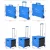 Import 2021 Newest Big Capacity 35L Foldable Cart With Seat Hand Push Wagon Cart Collapsible 38*33*36cm Load bearing 25kg from China