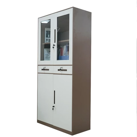 2021 promotion metal filing cabinet with 2 drawers fireproof steel locker cabinet