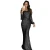 Import 2021 Women Ladies Vestidos Largo Long Sleeve Party Maxi Sequin Evening Dress from China