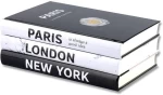 2022 Hot Modern Coffee Table Decor 3 Piece Books Blank Page Decoration Hardcover Book