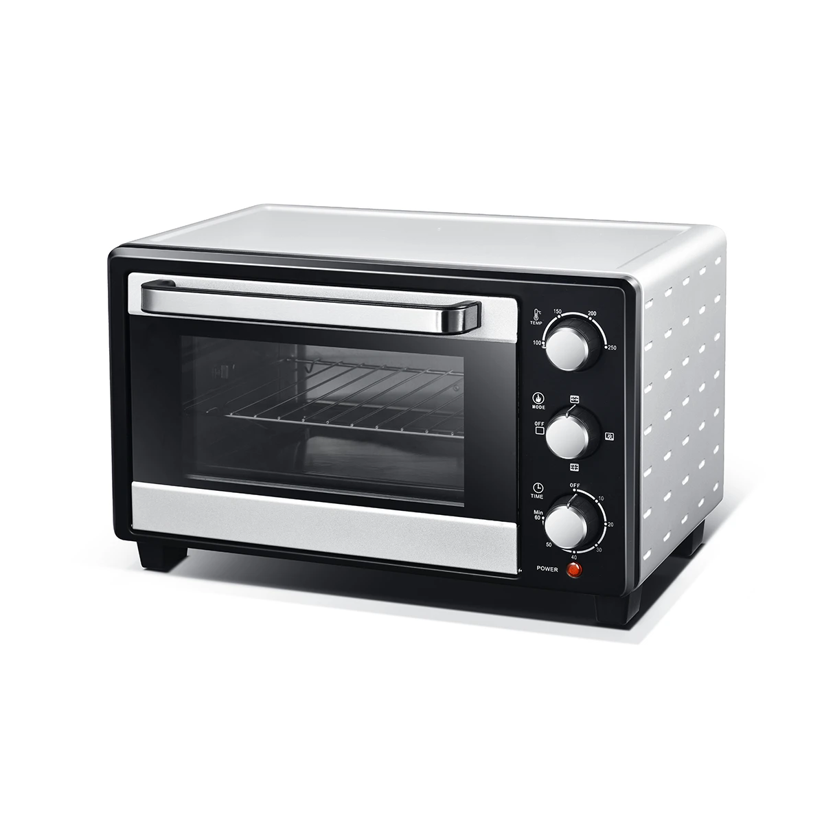 21L 6 Slices Multifunctional Countertop Electrical Mini Toaster Oven