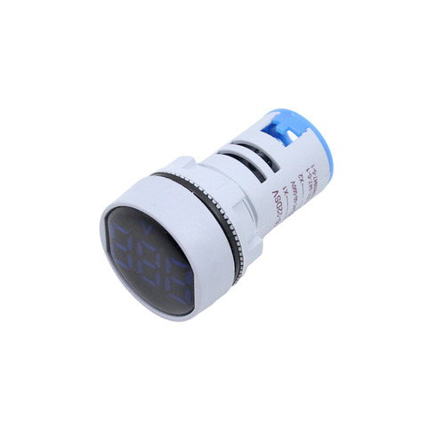 Buy 22mm Voltage Meter Led Panel Digital Display Mini Voltmeter Ad16 ...