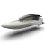 2.4G mini remote control ship high speed racing  rc boat