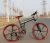 Import 26inch 24speed folding bike with dual suspension from China