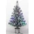 Import 2ft Color Changing Tabletop Christmas Tree, Fiber Optic Fireworks Silver Tinsel Tree,  Christmas  Optic Fiber Tree from Hong Kong