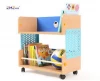 2M2KIDS movable children cabinet with wheel for book and document storage kids cabinet