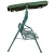 Import 3 seats recline metal outdoor swing chairs ,rocking recliner outdoor chair,garden canopy swing chairs from China