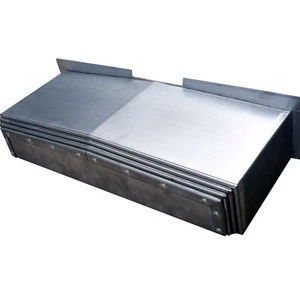 3-side protective accordion steel telescopic steel cover for machine tool