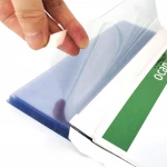 300 Micron Rigid Clear Pvc Transparent Sheet For Pvc Binding Cover