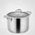 Import 304 stainless steel household uncoated steak frying pan stock pot cookware sets from China