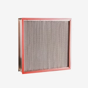 305x610x150MM Pleated HEPA H13 Air Filter Separator High Temperature Filter
