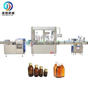 30ml to 500ml Glass bottle syrup filling capping machine line, Pharmaceutical Syrup Filling Machine