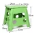 Import 32 cm height lightweight folding stool with bolt from China