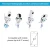 Import 360 Rotation Flexible Universal IP Camera Baby Monitor Holder Video Monitor Wall Mount Infant Baby Camera Holder With Straps from China