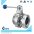 Import 3A Sanitary Welded Butterfly Valve On Sale For Food Grade Industrial from China