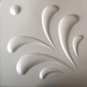 3D effect wall panels home decoration