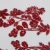 Import 3D Large Embellishments Red Rhinestone Sequin Flowers  Bead Bodice Applique For Clothing from China