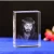 Import 3D laser crystal engraving Christian Jesus series crystal religious souvenir craft from China