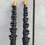 3K telescopic pole manufacturers with solar panel cleaning system