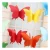 Import 3M Paper Butterfly Decoration 3D Butterfly Hanging Paper Butterflies Garland Home Funny Children Mask Party Shop from China