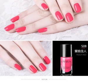 40 colors Non-toxic tasteless peelable nail gel Morandi Water Permeable nail polish