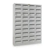40 door metal multi door box apartment stainless steel mailbox