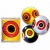 Import 40cm Bird Repellent Balloons Scary Eyes Balloons with Eye Sticker and Rope, 3 Colors from China