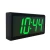 Import 4.0&quot; Green 4 Digit PoE Digital Wall Clock, Black Plastic Case from China