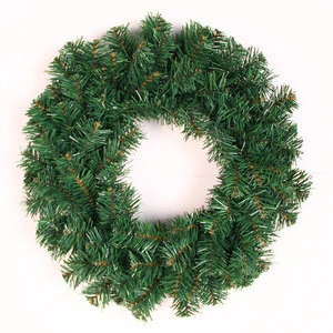 45cm beautiful christmas wreath decoration for supplies hotel door hanging decoration