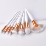 4/8 Pcs Makeup Brush Kit Soft Synthetic Makeup Applicator Brush for Women Eyeshadow Facial Make Up