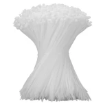 4.8*300mm white self-locking cable tie uv nylon zip tie wire wrap