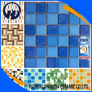 48x48 mm ceramic mosaic tiles,cheap swimming pool tile