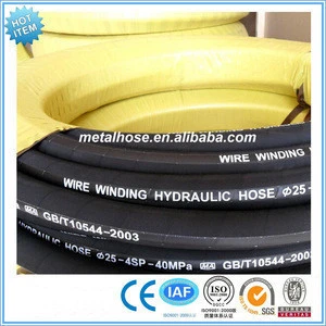 4sp hydraulic rubber hose for mineral industry