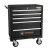 Import 5 Drawers Antique Assistant Auto Tool professional tools Cabinet On Wheel from China