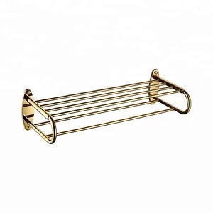5 yrs services chrome gold rose black color choices wall hung mounted brass 304 stainless steel bathroom toilet Towel rack