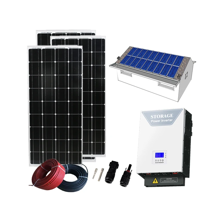 500w home portable solar energy storage power generator renewable energy