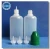 50ml liquid medicine bottle PE plastic e-liquid dropper bottle with child resistant cap