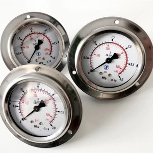 50mm 3MPa CNG LNG Stainless steel gas pressure gauge