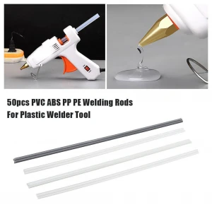 50pcs Plastic Welding Rods Bumper Repair ABS/PP/PVC/PE Welding Sticks Welding Soldering Supplies For Plastic Welder