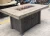 Import 52&quot; Rectangle tile top with alu. base fire pit table, outdoor garden gas heater, BTU 55,000 from China