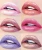 Import 6 colors Diamond Shine Metallic Lipstick Charming Long Lasting Tattoo Liquid Lipstick Glitter Powder Lip Gloss from China