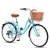 Import 6 speed lady old style city bike fashional 26 inch women city bicycle 6 speed OEM ODM bicicleta from China