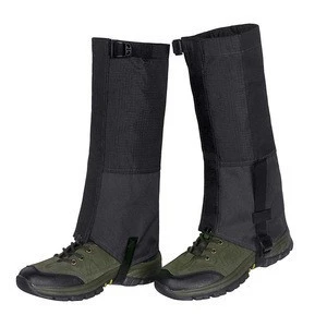 600D Oxford Fabric Outdoor Waterproof Dustproof Hiking Hunting Climbing Skiing Snow Boot Shoe Leg Cover Protector Gaiters