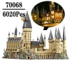 6020pcs 16060 Novel Movie Series 71043 Hogwart sss Magic Castle House Set Building Blocks Bricks  70068